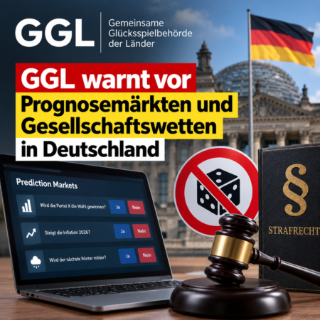 GGL warnt vor Prognosemärkten und Gesellschaftswetten in Deutschland